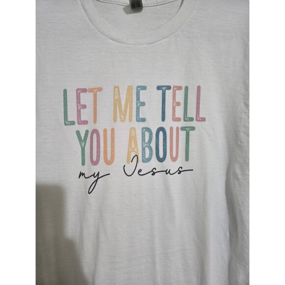 Gildan large women's white tshirt - Picture 2 of 8